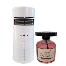 큐디 디퓨저 블랙체리 1개+팬자동분사기 세트, 1개, 160ml