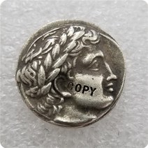 42 고대 그리스 동전 복사 기념 동전-복제 메달 수집품