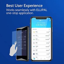 ELLIPAL 암호화폐 하드웨어 지갑 - Cold Wallet Titan 다중 통화 및 토큰 지원 분해 방지 및 변조 방지 인터넷 격리 손쉬운 교환 및 거래 BTC 지원 Xrp ETH Usdt TRX Dash DGB