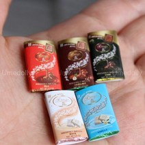 112 미니어처 미니어쳐 인형의 집 미니 초콜릿 바 모델 5 피스 인형 음식 가상 놀이 슈퍼마켓 주방 액세서리 장난감 토이, 그린