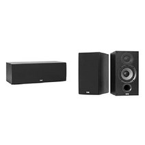 ELAC 데뷰 2.0 북쉘프 스피커 B5.2 블랙, 스피커 + C5.2 센터 스피커