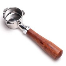 51 54mm 바닥없는 Portafilter 전문 커피 에스프레소 머신 핸들 커피 도구, Dalbergia C, 협력사