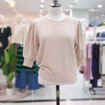 ab.f.z sh06 백 버튼 라운드 니트 AFW4HW521