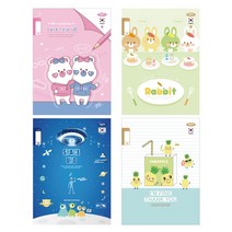 초등노트 1-2무제 10권/ 내지16매 10권세트 펜피아 일반노트 선물노트 초등저학년용 남학생용 여학생용 남녀공용 문구 수업준비물 학용품 졸업 입학 선물