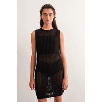 알리자 크로쉐 미니 드레스