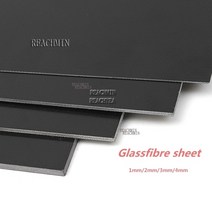 검은 glassfiber 템플릿 보드 시트 에폭시 유리 섬유 G10 FR4 유리 섬유 접시 DIY 칼 핸들 공예 에 대 한, 04 400 -400MM, 06 6mm