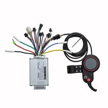 다이아몬드 등급 전자 자전거 브러시 스피드 드라이버 및 LCD 디스플레이 36V/48V 350W BLDC 전기 스쿠터 컨트롤러