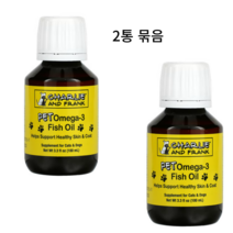 찰리 앤 프랭크 반려동물 오메가3 DHA 피쉬 오일 고양이 강아지 100ml 2통 묶음