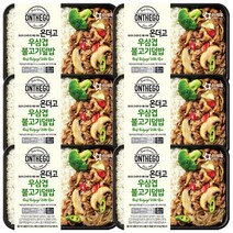 온더고 우삼겹 불고기덮밥 290gX6개, 6개, 290g