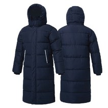 남녀공용 경량 롱패딩 네이비 WP28