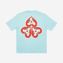 팔라스 하티 티셔츠 블루 - 21SS Palace Hearty T-Shirt Blue 남성 반팔티셔츠