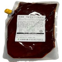[오늘만 특가] 사장님레시피 만능 국물닭발 소스 매운맛 2kg [국물닭발 닭볶음탕 매운갈비찜 만능 조리가능], 3팩