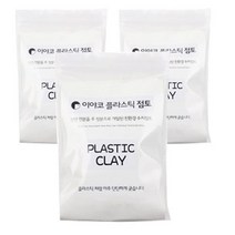 이야코 플라스틱 점토 200g, 21개