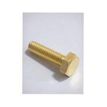신주육각볼트 M8X35mm 100개 황동육각
