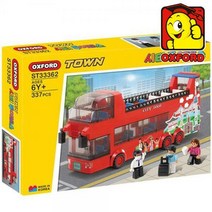 ST33362 시티투어버스/블록 이층 버스 장난감