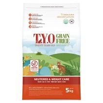 티오 그레인프리 고양이사료 5kg, 중성화&웨이트케어