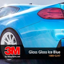 쿨제이 3m 1080-G247 아이스 블루 유광 차량 필름 PPF 카스킨 생활보호 패키지 마프로 에이버리 크롬 (2740653), 기본
