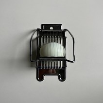 스텐 계란 슬라이서 에그 커터 삶은 달걀 8등분 커팅기구 절단기