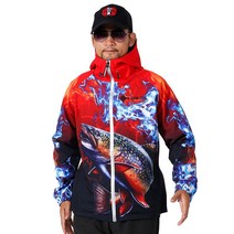 겨울 방풍복 방수복 낚시옷 낚시복 상하의 세트 바다낚시복 낚시패딩, B 상의