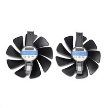 CF1015H12D 사파이어 라데온 RX 470 용 쿨러 팬 480 580 570 니트로 마이닝 에디션 RX580 RX480 게임용 사무용 게이밍 비디오 카드 냉각, 2PCS