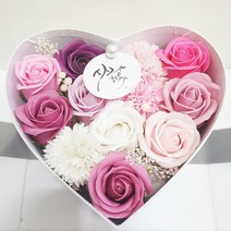 영하우스 플라워 용돈박스 어버이날 부모님 칠순 환갑 생신 선물 하트 용돈상자, 용돈박스 하트 핑크