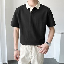 올매 티셔츠 유니폼 피케 데일리 슬릭 골프 스포츠 여행 남성 반팔티 넥 봄