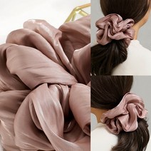 곱창밴드(핑크) 대용량머리끈 단발머리똥머리 머리악세사리