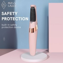발각질제거제 미스 샐리 전기 파일 뒤꿈치 연삭 페디큐어 도구 전문 관리 도구 죽은 단단한 피부 굳은살 제