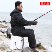 스즈키방한복 일체형 방한복 겨울 피스복 점프슈트 남 낚시 덧댐 방수 앵커 어복 냉방 방한