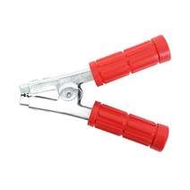 크레토스 어스클램프 250A 적색 케이블 CEC-500AS-R