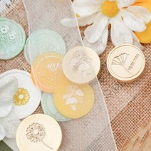 실링왁스 나무 식물 꽃 인장 도장 스탬프 씰링, 26.벚꽃A (SW-112)