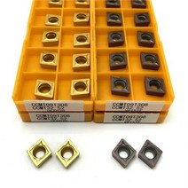 CCMT060204 CCMT09T304 CCMT09T308 내부 선삭 공구 초경 인서트 선반 cnc 스틸 가공 {{상품코드}}, CCMT060204 UE6020, 10PCS