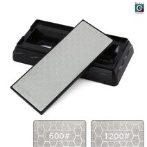 모든지 다이아몬드 숫돌 칼갈이 칼가는 돌 숯돌, 6. SH-DU612(600/1200방+받침)
