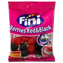 피니 라즈베리향 앤드 블랙베리향 젤리 85g 수입 젤리 간식, 5개