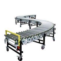 컨베이어 벨트 콘베어 동력 자유 이동식 롤러 상하차, 26.[304스테인리스] 1m, 80cm