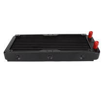 2개의 120mm 팬에 적합 240mm 10열 파이프 수냉식 라디에이터 알루미늄 콘덴서 파고다 입구 수냉식 알루미늄 라디에이터 알루미늄 열교환기 라디에이터 PC CPU용 10 파이프 알루미늄 열교환기 라디에이터 CO2 레이저 수냉식 Sy, 상품상세참조, 상품상세참조, 상품상세참조