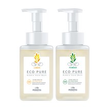 [레몬향 / 베이비 파우더향] 에코퓨어 버블 핸드워시 300ml, 베이비 파우더향