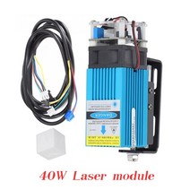레이저 휴대용 DIY 각인기 조각기 마킹기 15w40w80w 모듈 450nm 연속 tts 5.5w용 초점 블록 프린터 커터가 있는 고속 고정밀 절단 조각사, 브래킷-12v가 있는 40w