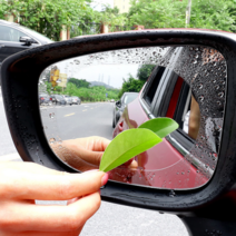 차량용 김서림방지 필름 방수 발수 사이드미러 유리창 쉐보레 더뉴 트랙스 1.6 1.4, 세트2(원형+사각형)