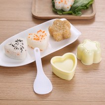 샤오 미니 햄버거 패티 만드는 프레스 기계 누르개 함박스테이크 떡갈비 수제버거 압축기, 사랑 매화 주먹밥 금형