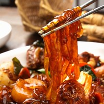 강고집밥 황금레시피 단짠 간장 넓적당면 안동찜닭 간편식 밀키트 캠핑요리 700g 술안주 저녁메뉴, 1kg x 3팩