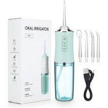 치아세정기 워터 케어 치간 치솔 물청소 잇몸관리, 6886blue