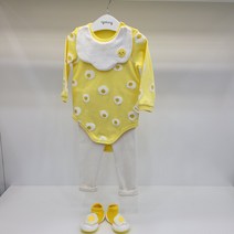 아가방 에그바디수트턱받이세트