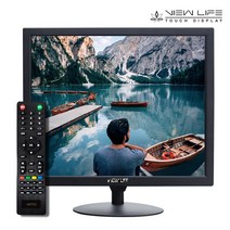 뷰라이프 17인치 AV CCTV 소형 모니터, 뷰라이프 AV모니터 17 블랙