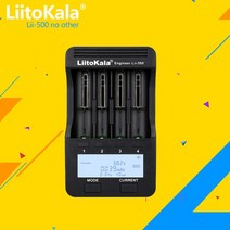 가전부품 LiitoKala Lii-500 LCD 3.7V/1.2V AA/AAA 18650/26650/16340/14500/10440/18500 배터리 충전기 (, 01 Lii-500 no other_01 EU