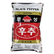 상세설명 참조 (맛나)순후추 1kg/동성, 1개