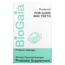 BioGaia 잇몸과 이를 위한 Pro 프로덴티스 민트 30정 102213