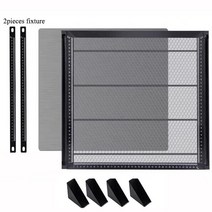 레이저 조각기 도구 CO2 절단기 용 벌집 작업 테이블 장비 400x400/500x500mm 부품, 02 1set_01 500X500X22mm