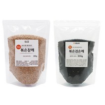 대현상회 국산 볶은참깨 볶은검은깨 세트, 1세트, 200g