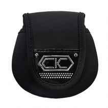 CK 베이트릴 파우치 릴커버 낚시용품, 베이트릴 파우치(블랙)
